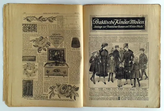 Журнал Praktische Damen- und Kinder-Mode Nr. 33/1917-18 гг. Німеччина Fv8.6 З аукціону