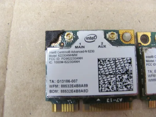 641-29 WI-FI модуль 62230ANHMW 612BNXHMW для Sony Vaio VPCSE PCG-41414M оригінал З аукціону