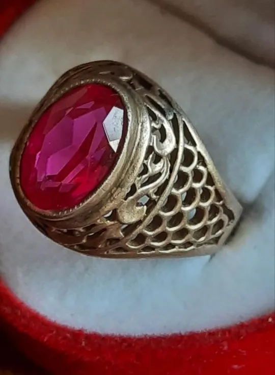 Кольцо серебро женское СССР звезда rs2523 Де купити