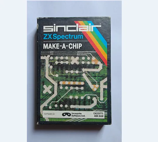 Оригинальная кассета для ZX Spectrum - Make a Chip. Ціна