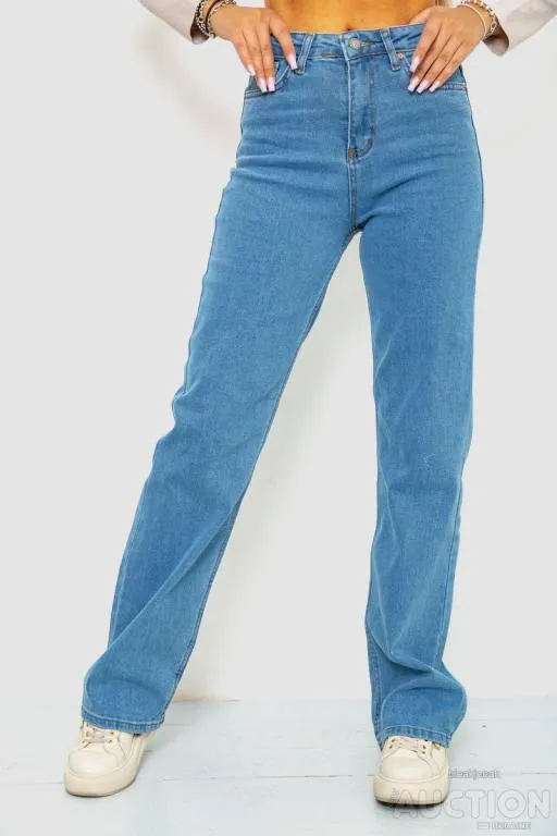 Джинсы женские, цвет голубой, 244R410-2022 Ціна