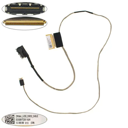 фото, Шлейф матриці для ноутбука Toshiba (E55, E55T, E45,) LED (DC02001TC00)