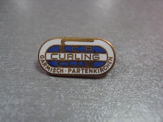 Купити знак керлинг cc curling club garmisch partenkirchen №2871