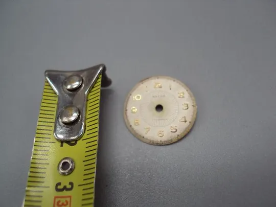 Циферблат металл Весна 17 камней для женских наручных часов диаметр 19 мм №14599 Продаж