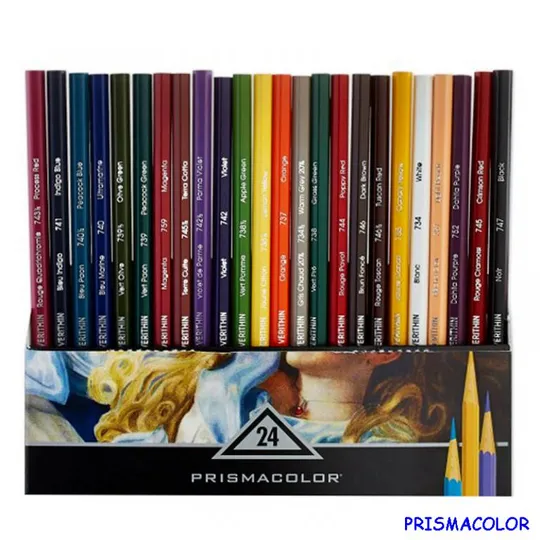 PRISMACOLOR Упаковка 24 твердых карандаша VERITHIN З аукціону