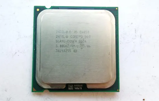 2х ядерный процессор Core™2 Duo E6850 SLA9U 3.00GHz/6M/1333 LGA775 Ціна