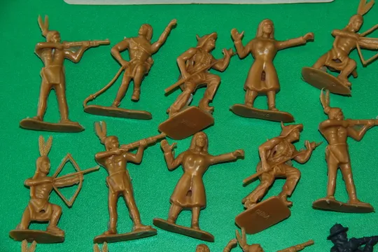 індіанці та кавалеристи США  AMERICANA  54мм  НАБІР З аукціону