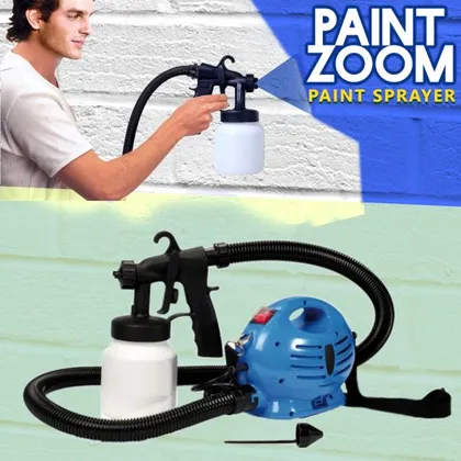 фото, Краскораспылитель Профессиональный Paint Zoom (Пейнт зум), краскопульт электрический, распылитель к