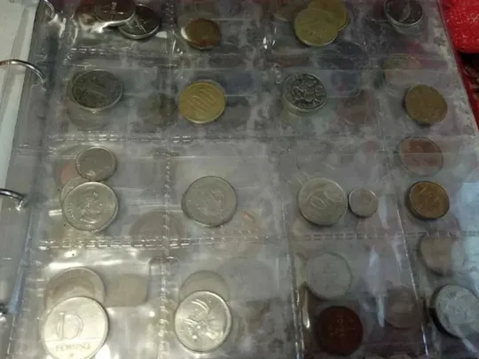 Альбом монет. Монети з 80 країн З аукціону