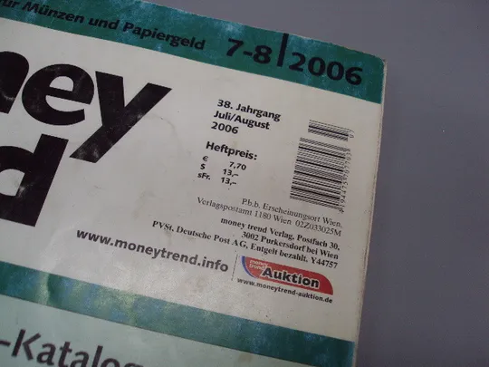 Каталог Money Trend монеты Германии 2006 год №15812 З аукціону