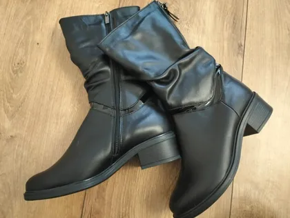фото, ботинки жіночі нові шкіряні MODERN SHOES