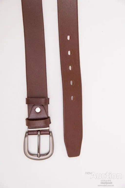 Ремень женский кожаный, цвет коричневый, 196RL35Y0W3 З аукціону