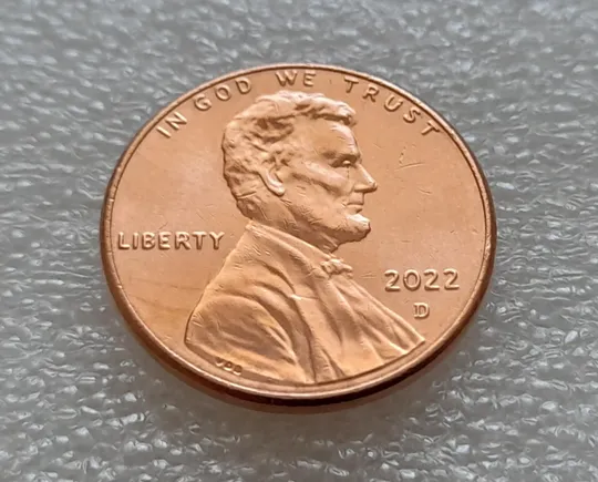 Купити (8117 ря) 1 цент 2022 D США