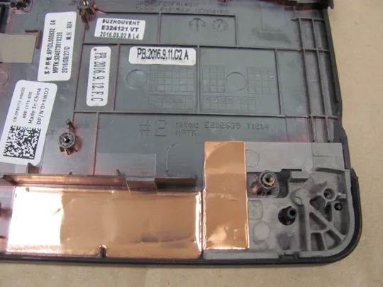 592-11  Кришка панель палмрест тачпад 0Y4WD7 AP1DL000632 для Dell Latitude E7470  оригінал Інтернет-аукціон