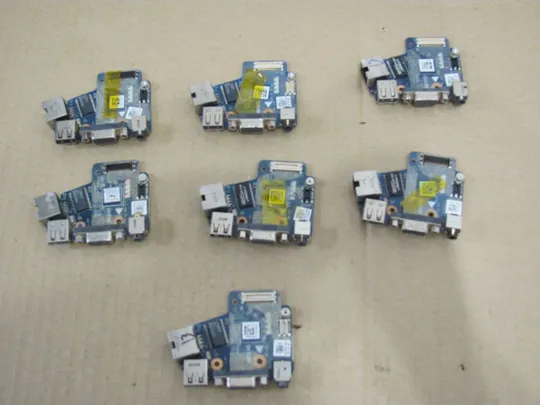 номер0027-28 плата USB LAN AUDIO VAG 03258H для Dell Latitude E6420 оригінал Інтернет-аукціон