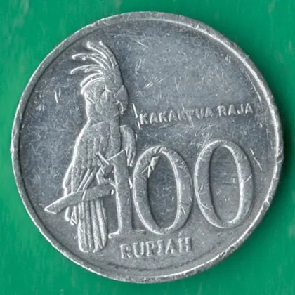 фото, 100 рупій 2001 року Індонезія [КВ]