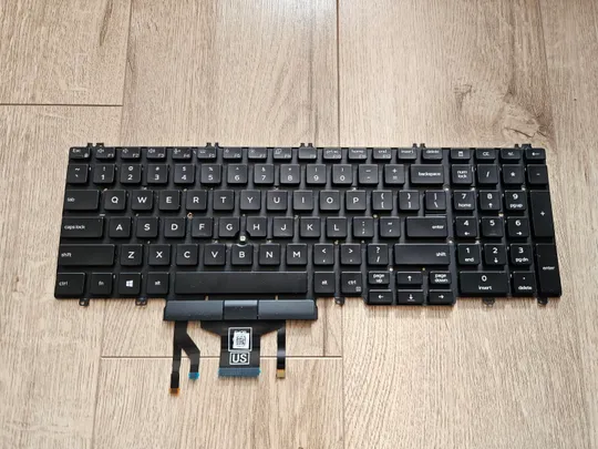 Купити Клавіатура Dell Latitude 5500 5501 5510 5511 Precision 3540 3541 3550 3551 0MMH7V PK132FA3B00 Оригінал
