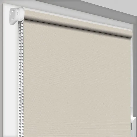Рулонная штора Rolets Роял 1-813-375 37.5x170 см открытого типа Молочная Ціна
