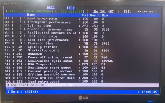 Жорсткий диск Hitachi 80GB 2.5 SATA З аукціону