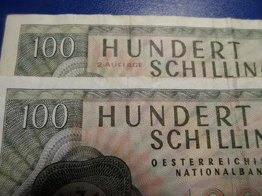 Купити 100 шилінгів 1969 Австрія (два різновиди) 1й та 2й випуски