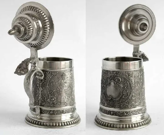 Олов&#039;яний кухоль Подарунковий 700 мл Zinn95% Germany Продаж