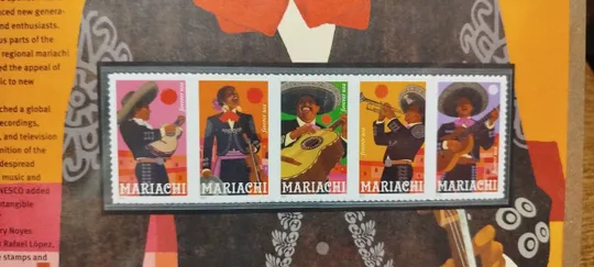 Купити Марки Mariachi - 5 штук (Нові, запаковані)