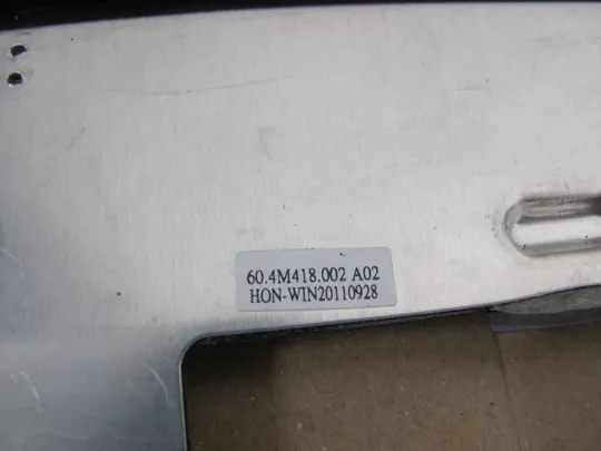 номер0273-1 Кришка панель палмрест тачпад 60.4M418.002 для Lenovo IdeaPad Z570 Z575 оригінал З аукціону