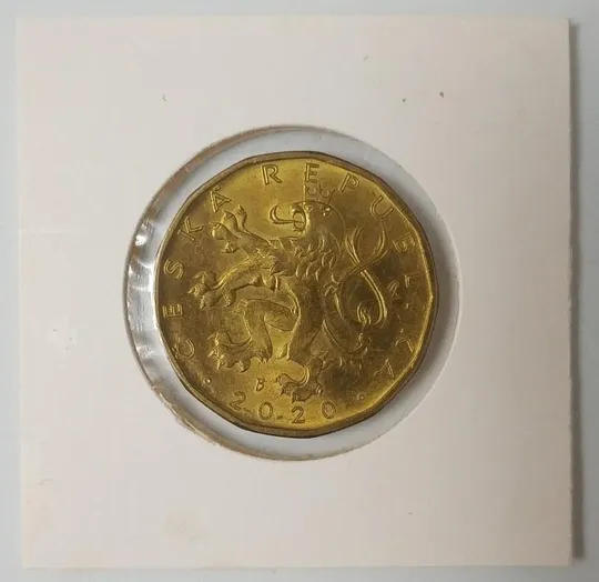 Купити Чехия 20 крон 2020 год aUNC