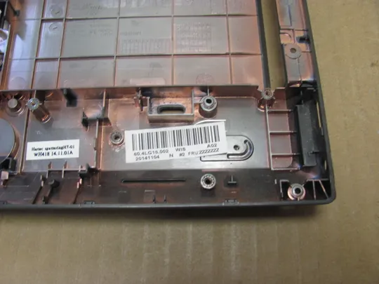 номер1028-2 Кришка дно піддон корпуса Нижний корпус для ноутбука Низ Корпус D  60.4LG15.002  для Lenovo ThinkPad L440  оригінал З аукціону