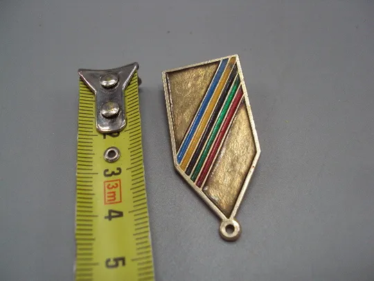 Знак спорт Быстрее Выше Сильнее ссср подвесной верх колодка №17810 Ціна