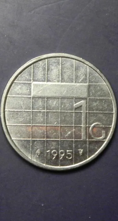1 гульден 1995 Нідерланди Ціна