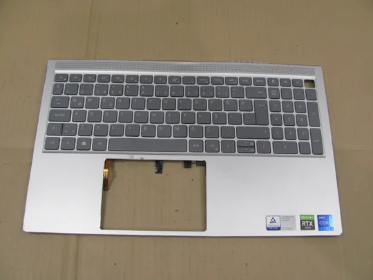 694-30 Кришка панель палмрест клавіатура з підсвіткою робоча 460.0N409.0001 0W9W9N для DELL Inspiron 15 Plus 7510 7610 оригінал Ціна