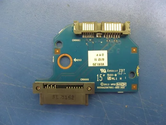 №14-2 Перехідник SATA 6050A2567001 для HP PROBOOK 655 G1 650 G1 оригінал Інтернет-аукціон