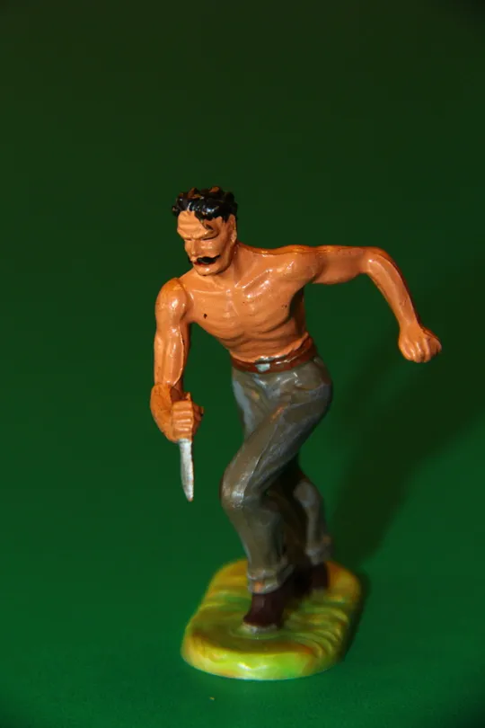 ковбой ОЛД ШАТТЕРХЕНД траппер № 7541 ELASTOLIN 70мм ФРГ ФРН Ціна