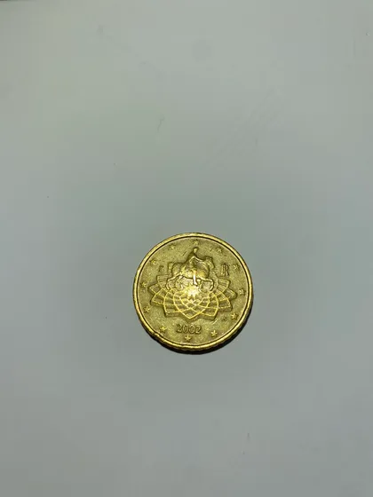 фото, Монета 50 euro cent
