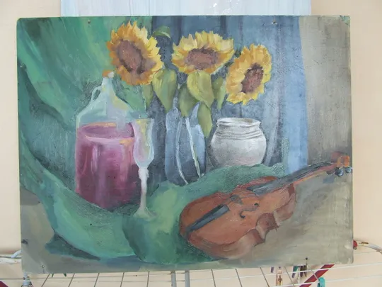 Закарпатская школа  Ердели Бокшая  МИКИТА В. .  раз.70х55 см.     также много другого. Інтернет-аукціон