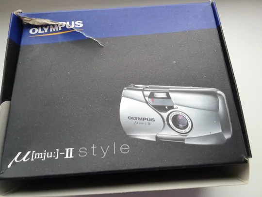 Плівковий фотоапарат Олімпус [mju]-II З аукціону