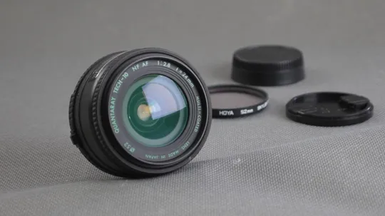 Об'єктив Nikon AF объектив FX Quantaray Tech-10 NF 24mm/2.8 Multi-coated MC Ф52mm Вживане Ціна