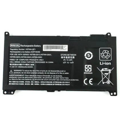 фото, Батарея для ноутбука HP RR03XL (ProBook 430 G4, 440 G4, 450 G4, 470 G4 series) 11.4V 3500mAh 40Wh black