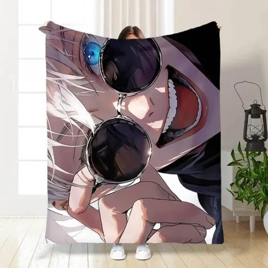 Плед 3D Годжо №1 3390_A 15819 160х200 см Ціна