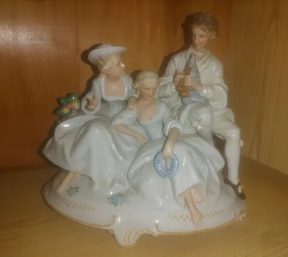 фото, Продам фарфоровую статуэтку Schaubach Kunst