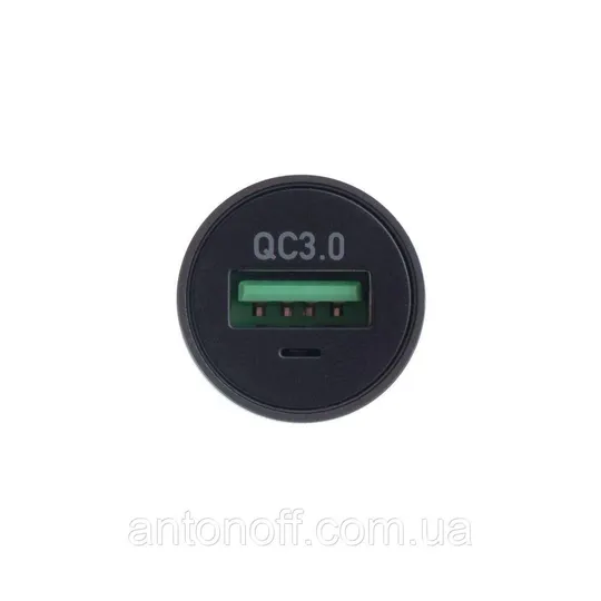 Авто зарядний пристрій Hoco Z32 18W 3A (1USB) QC3.0 швидка зарядка Чорний Продаж