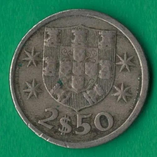 2,5 ескудо 1964 року Портуґалія [МВ] Ціна