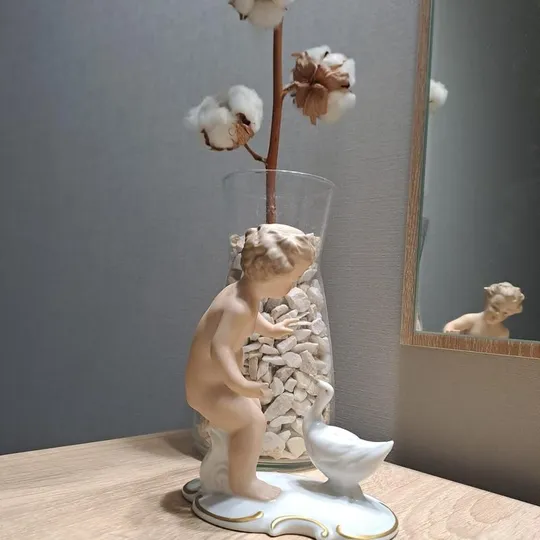 Купити Статуетка хлопчик з гусем німеччина 1764