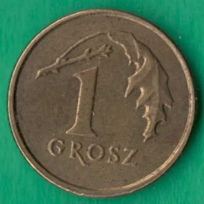 фото, 1 грош 2012 року Польща [МВ]