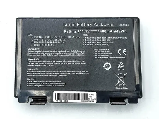 Батарея A32-F82 для ASUS F52A, F52K, F52Q, F82A, F82Q, K401J, K40A, K40AB, K40AC (11.1V 4400mAh). Ціна