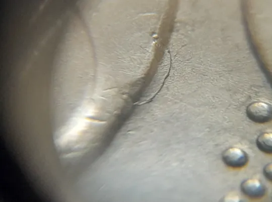 (5344) 50 копійок 2009 розкол на нулі номіналу (50 копеек 2009 брак) Де купити