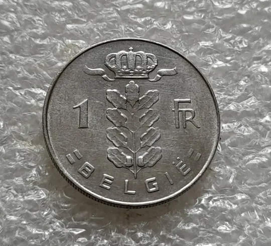 Купити (5621) 1 франк 1973 Бельгія (Бельгия) легенда голландською 'BELGIË'