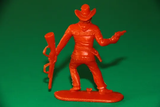 Купити ТРАПЕР З РЕВОЛЬВЕРОМ ТА КАРАБІНОМ траппер JEAN HÖFLER 55-60мм ФРН ФРГ без фарби