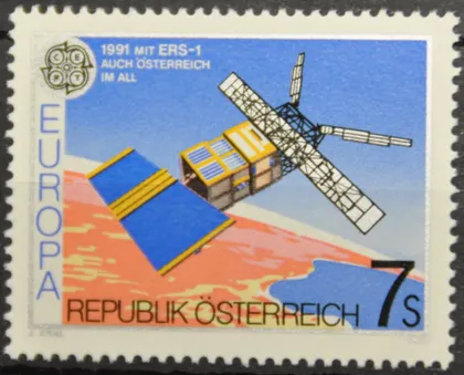 фото, Австрия Космос Европа СЕПТ 1991